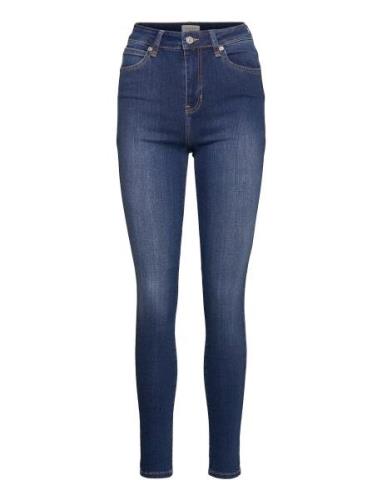 Iva High Rise Skinny Jeans Bottoms Jeans Skinny Blue NORR