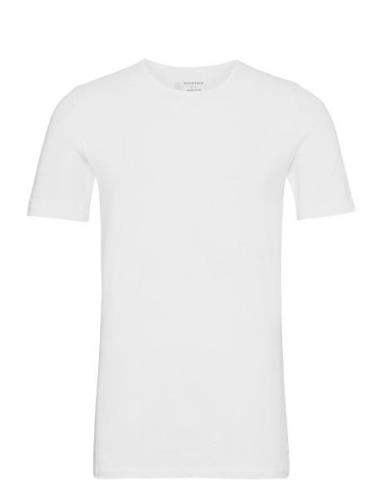 Shirt 1/2 Tops T-shirts Short-sleeved White Schiesser