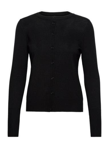 Karlina Cardigan Tops Knitwear Cardigans Black NORR