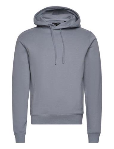 Raven Oth Hoody Tops Sweat-shirts & Hoodies Hoodies Blue AllSaints