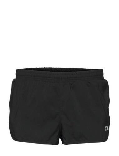 Men Core Split Shorts Sport Shorts Sport Shorts Black Newline