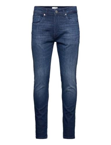 Slhslim-Leon 22602 M,Blue Sup Jns W Bottoms Jeans Slim Blue Selected H...