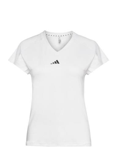 We Min T Sport T-shirts & Tops Short-sleeved White Adidas Performance