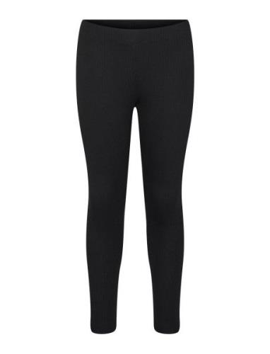 Vmlavender Mw Leggings Girl Noos Bottoms Leggings Black Vero Moda Girl