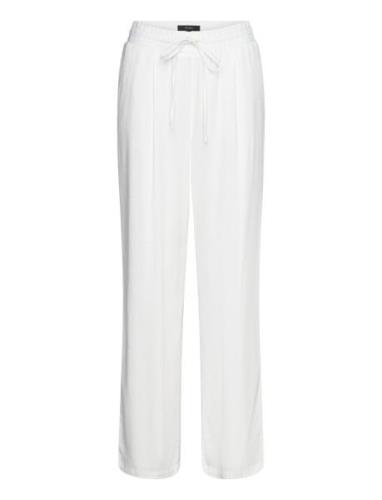 Vmjesmilo Hw Wide Pants Wvn Ga Noos Bottoms Trousers Wide Leg White Ve...