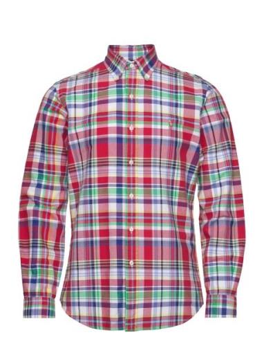 Classic Oxford-Cubdppcs Tops Shirts Casual Red Polo Ralph Lauren