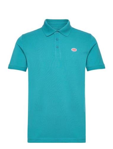 Polo-Shirt Tops Polos Short-sleeved Blue Armor Lux