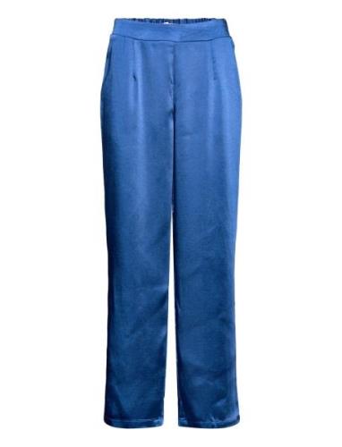 Henry Pants Bottoms Trousers Wide Leg Blue Lollys Laundry