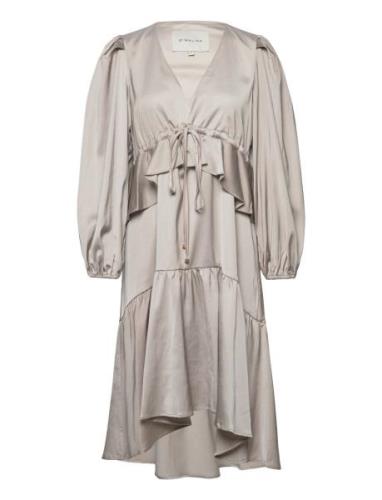 Imelda Dress Designers Knee-length & Midi Beige Malina