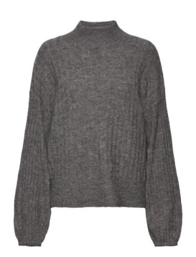 Ihkamara Ls10 Tops Knitwear Jumpers Grey ICHI