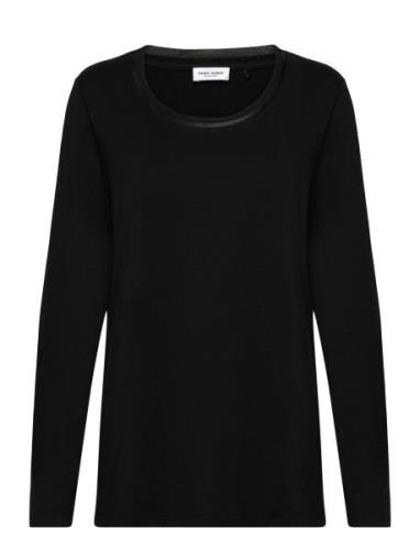 T-Shirt 1/1 Sleeve Tops T-shirts & Tops Long-sleeved Black Gerry Weber