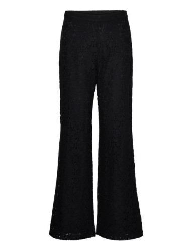 Devipw Pa Bottoms Trousers Wide Leg Black Part Two