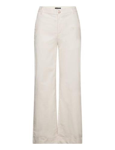 Trousers Cordie Bottoms Trousers Wide Leg White Lindex