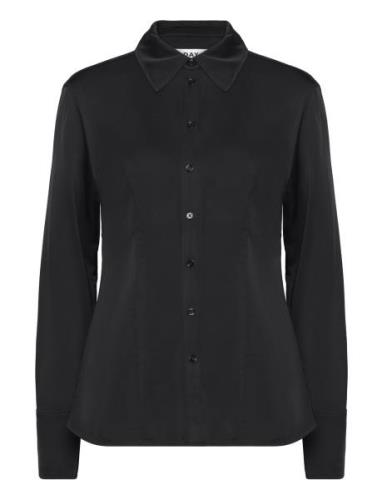 Hunter - Fluid Viscose Tops Shirts Long-sleeved Black Day Birger Et Mi...