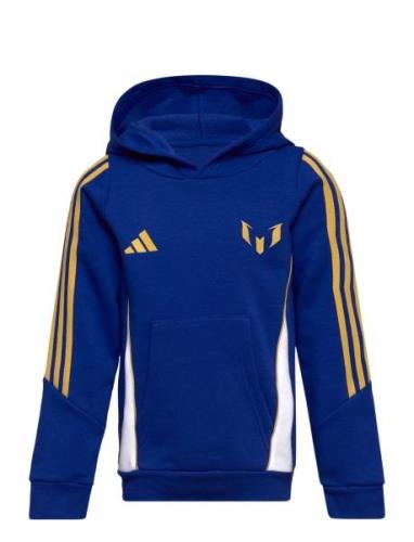 Messi Hoody Y Sport Sweat-shirts & Hoodies Hoodies Blue Adidas Perform...