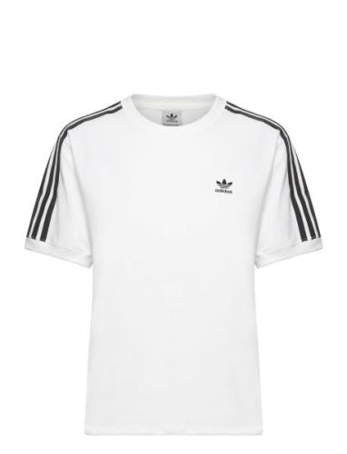 3 Stripe Tee Sport T-shirts & Tops Short-sleeved White Adidas Original...