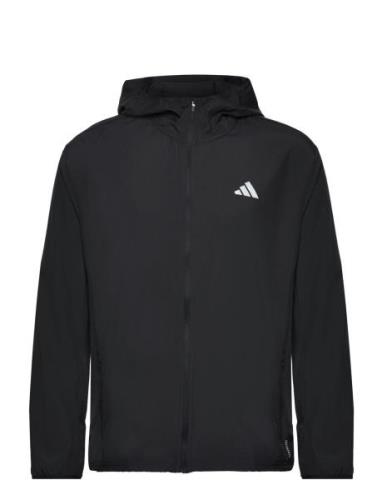 Run It Jacket Sport Sport Jackets Black Adidas Performance