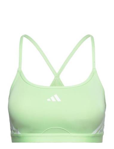 Aerct Ls 3S Bra Sport Bras & Tops Sports Bras - All Green Adidas Perfo...