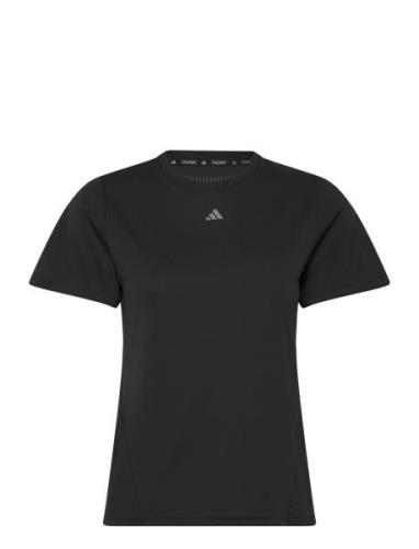 D4T Hiit Sc T Sport T-shirts & Tops Short-sleeved Black Adidas Perform...