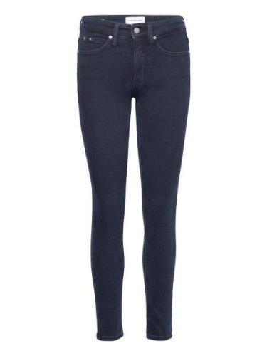 Mid Rise Skinny Bottoms Jeans Skinny Blue Calvin Klein Jeans