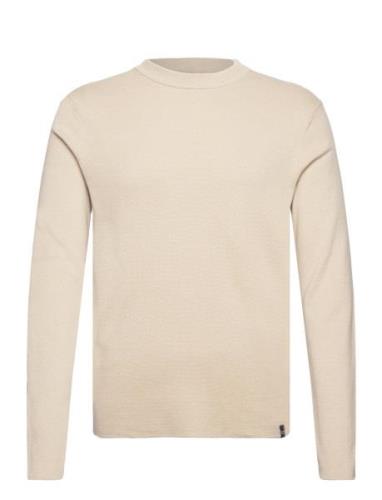 Onsluke Reg 14 Crew Neck Knit Tops Knitwear Round Necks Cream ONLY & S...