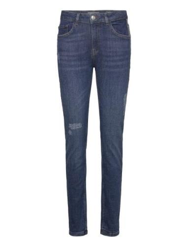 Mmbradford Crow Jeans Bottoms Jeans Straight-regular Blue MOS MOSH