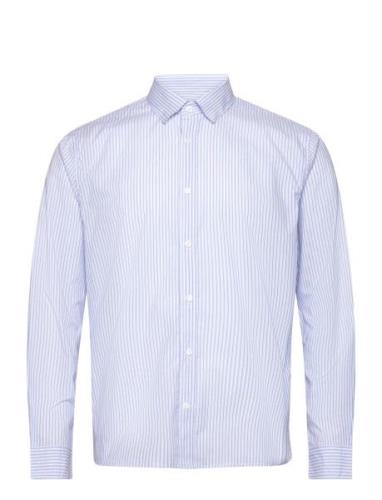 Machristaldo Tops Shirts Casual Blue Matinique