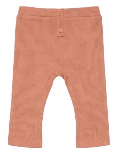 Nbnbinno Waffel Pant Bottoms Leggings Orange Name It