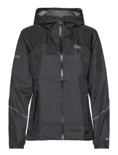 W Helium Rain Jkt Sport Sport Jackets Black Outdoor Research