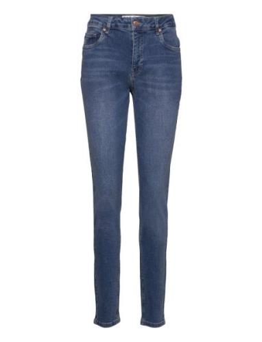 Pzjoy Hw Jeans Skinny Leg Bottoms Jeans Skinny Blue Pulz Jeans