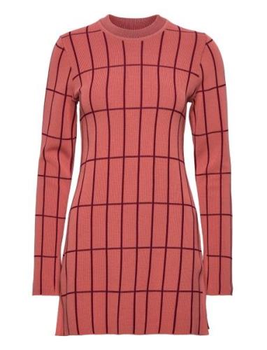 Konteksti Tiiliskivi Tops Knitwear Jumpers Burgundy Marimekko