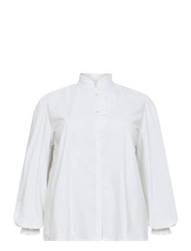 Wa-Sofia 5 Tops Shirts Long-sleeved White Wasabiconcept