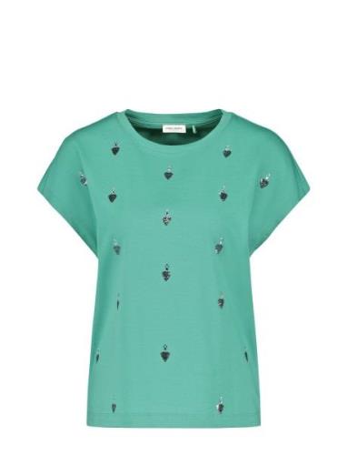 T-Shirt 1/2 Sleeve Tops T-shirts & Tops Short-sleeved Green Gerry Webe...