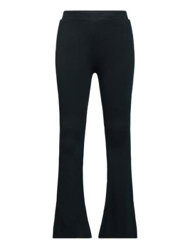 Pants Flared Bottoms Leggings Black Minymo