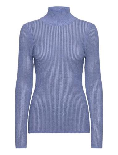 Liandra Tops Knitwear Jumpers Blue Munthe