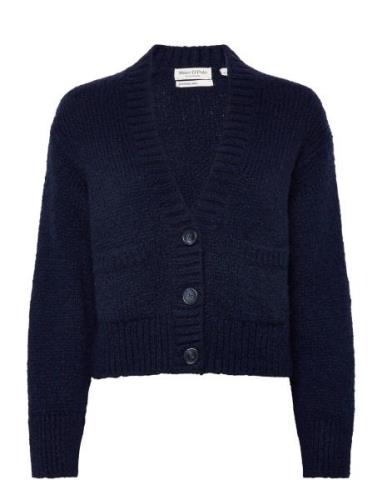 Cardigans Long Sleeve Tops Knitwear Cardigans Blue Marc O'Polo