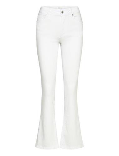 Pd-Marija Jeans White Bottoms Jeans Flares White Pieszak