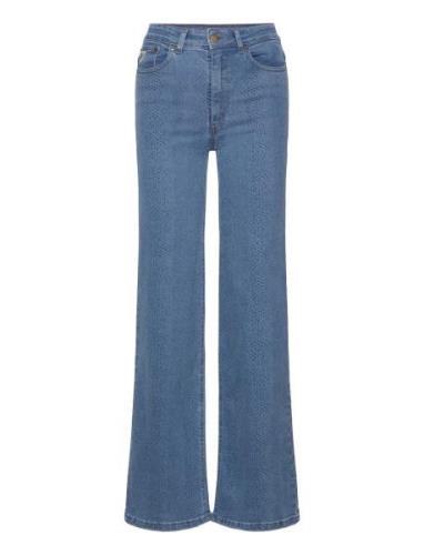 Palazzo Bottoms Jeans Wide Blue Lois Jeans