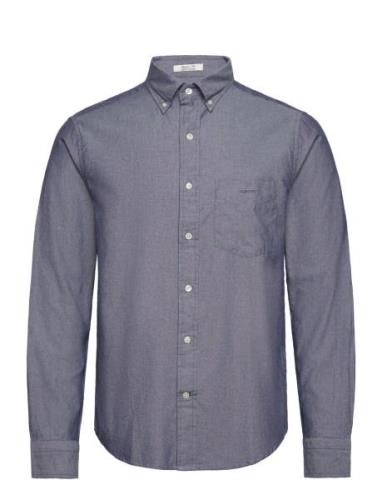 Reg Archive Oxford Shirt Tops Shirts Casual Navy GANT