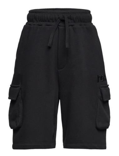 Tnre:charge Cargo Sweatshorts Bottoms Shorts Black The New