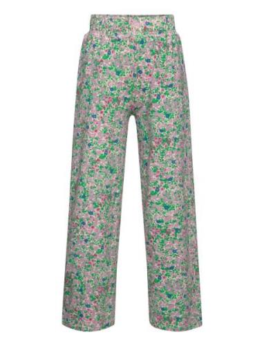 Tnjewel Wide Pants Bottoms Trousers Multi/patterned The New