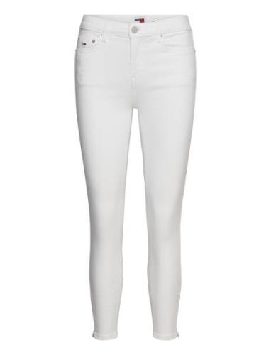 Nora Md Skn Ank Zip Bg4293 Bottoms Jeans Skinny White Tommy Jeans