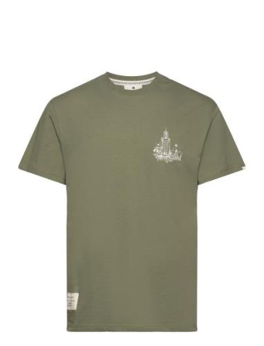 Akkikki S/S Marrakech1 Tee - Gots Tops T-shirts Short-sleeved Green An...