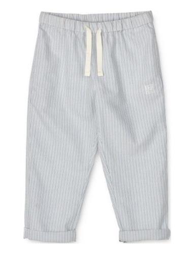 Orlando Stripe Pants Bottoms Sweatpants Blue Liewood