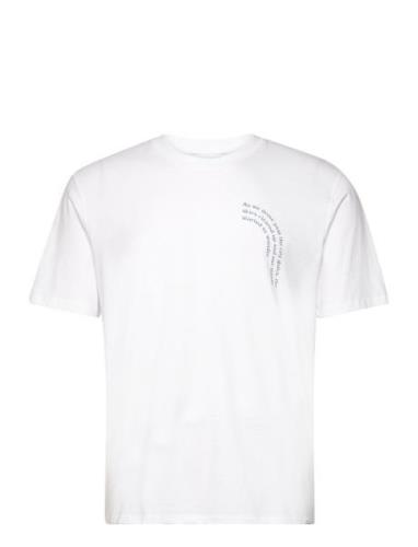 Coastal T-Shirt Tops T-shirts Short-sleeved White Les Deux