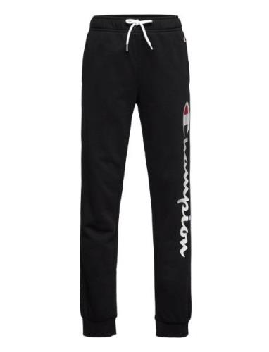 Rib Cuff Pants Sport Sweatpants Black Champion