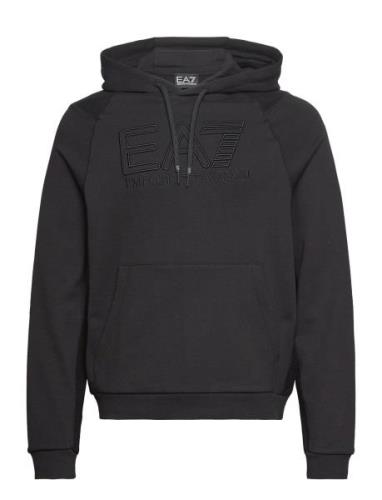 Sweatshirts Tops Sweat-shirts & Hoodies Hoodies Black EA7