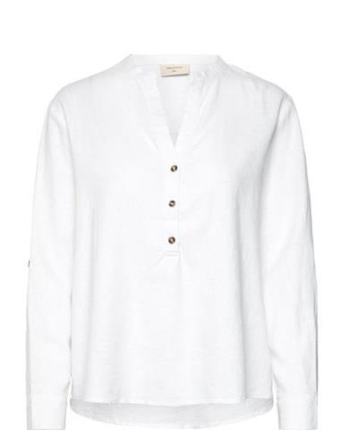 Fqlava-Shirt Tops Shirts Long-sleeved White FREE/QUENT