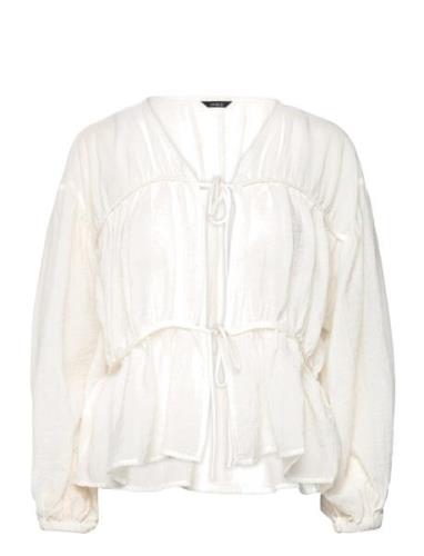 Blouse Dagmar Tops Blouses Long-sleeved White Lindex