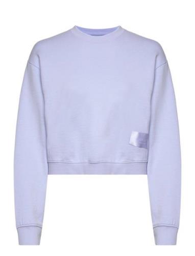 Jumper Cropped Tops Sweat-shirts & Hoodies Sweat-shirts Blue Replay